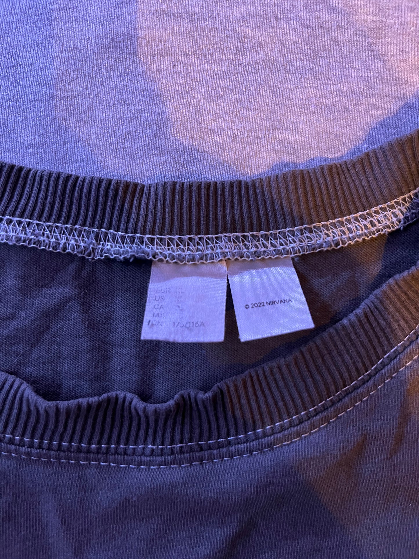 Nirvana T-skjorte Str L